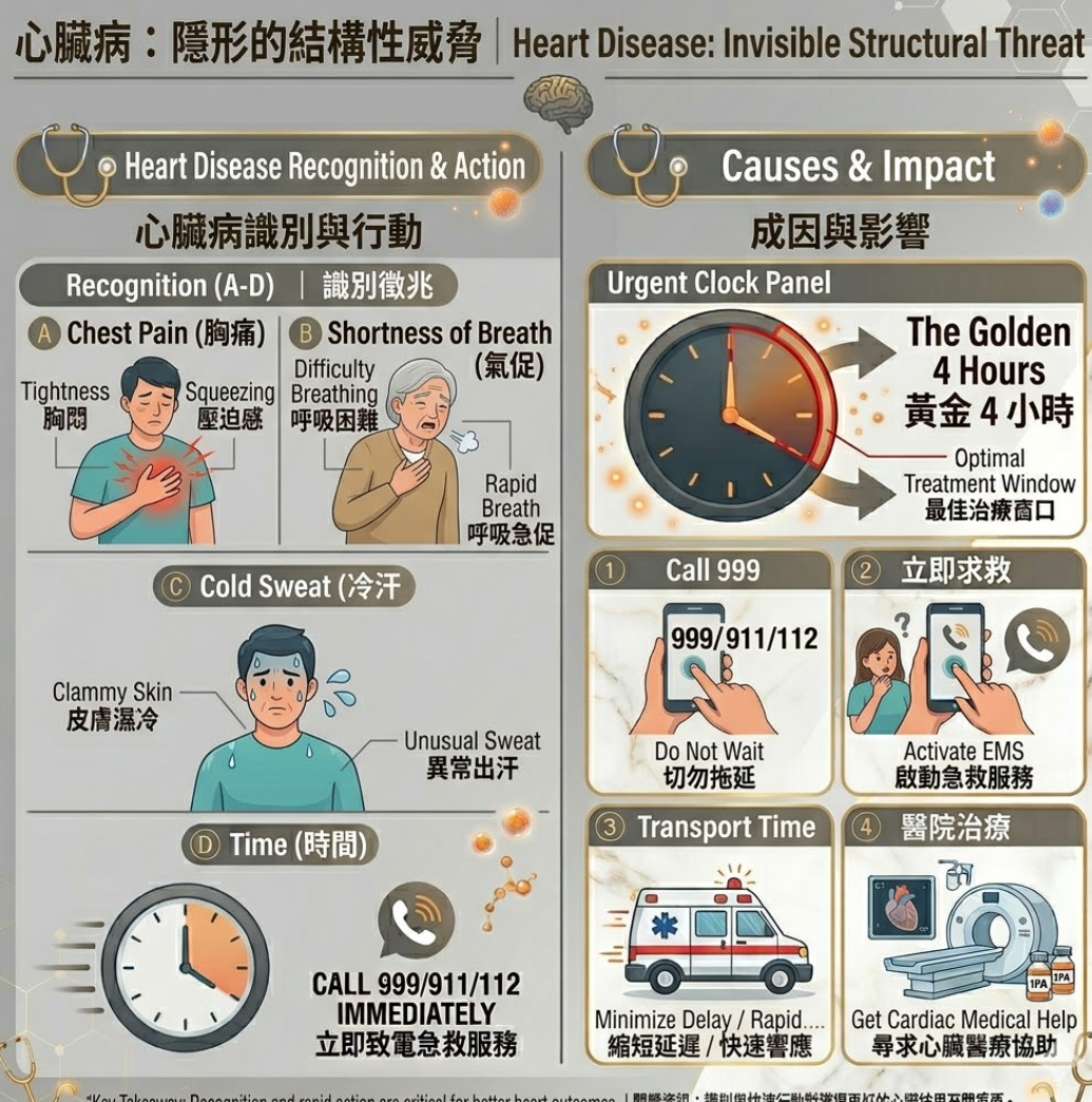 心臟病：隱形的結構性威脅