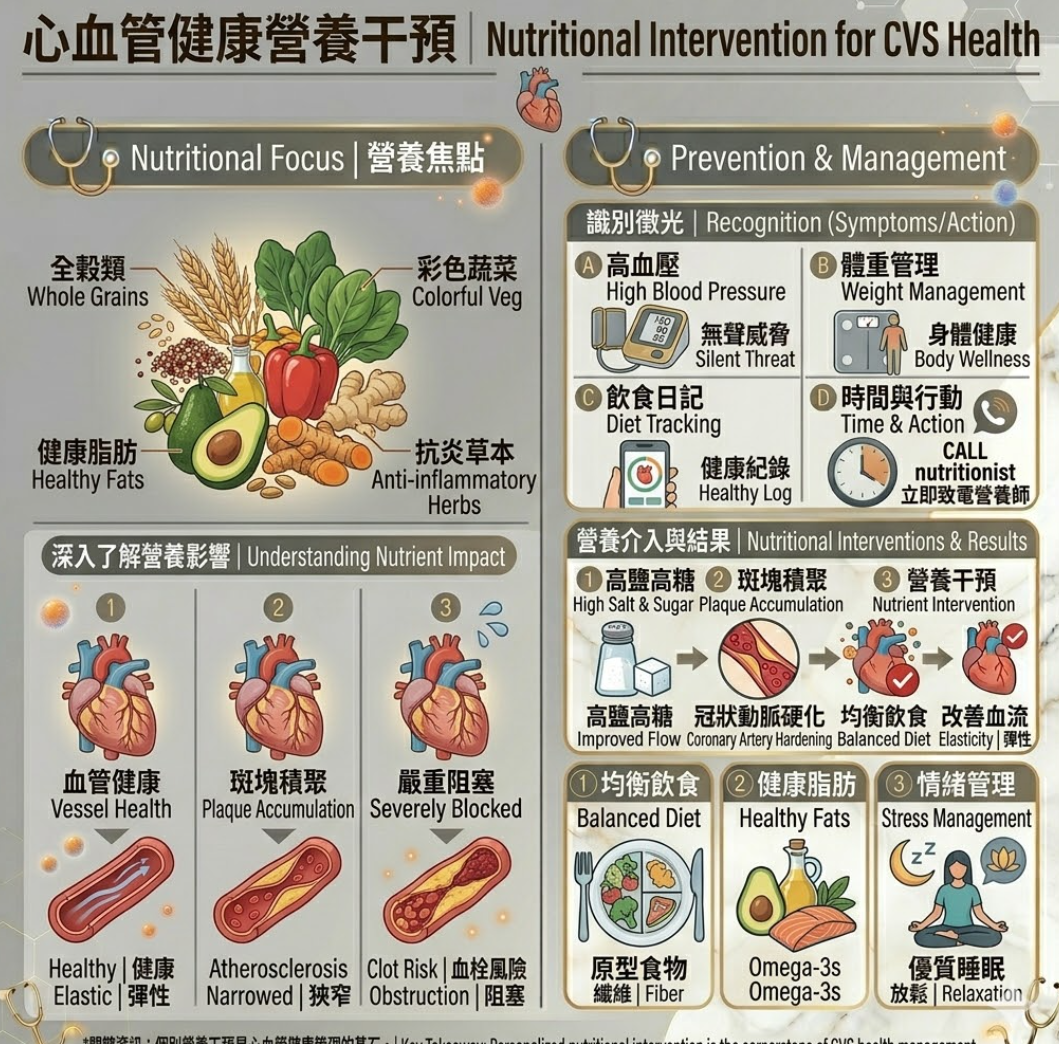 心血管健康的營養干預